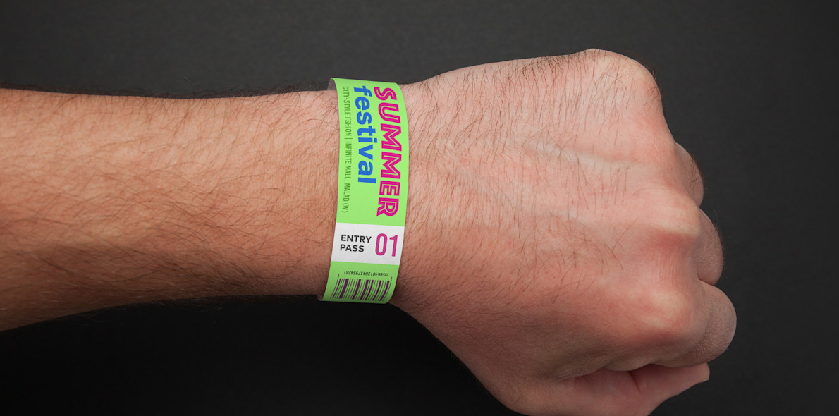 thumbnail image 2 of Wristco 1,000 Count Paper Wristbands – Tyvek Security Bracelets – Choose Your Color – Made In USA 2 of 4